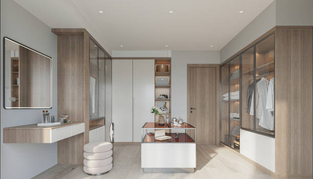 現在流行的衣櫃設計