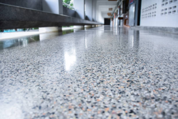 磨石子地板清潔